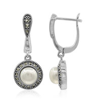 Orecchini in argento con Perla di Acqua Dolce