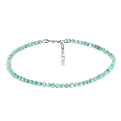 Collana in argento con Amazzonite