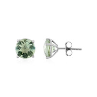 Orecchini in argento con Ametista Verde