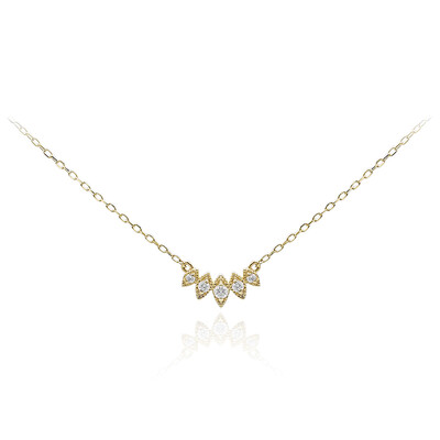 Collana in oro con Diamante SI2 (H) (CIRARI)