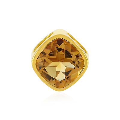 Ciondolo in argento con Citrino (MONOSONO COLLECTION)