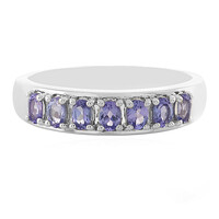 Anello in argento con Tanzanite