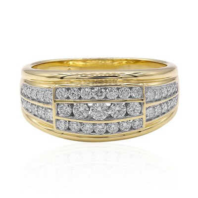 Anello in oro con Diamante IF (D) (Annette)
