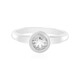 Anello in argento con Petalite
