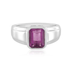 Anello in argento con Fluorite Rosa (KM by Juwelo)