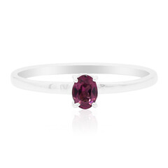 Anello in argento con Rodolite