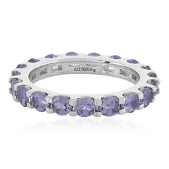 Anello in argento con Tanzanite