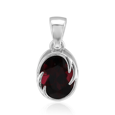 Ciondolo in argento con Rodolite della Rift Valley (Pallanova)