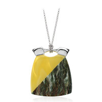 Collana in argento con Gemma