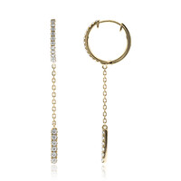 Orecchini in oro con Diamante SI2 (G) (CIRARI)