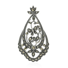 Ciondolo in argento con Marcassite