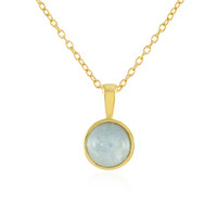 Collana in argento con Acquamarina