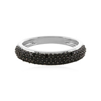 Anello in argento con Spinello Nero