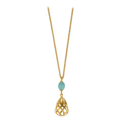 Collana in argento con Turchese