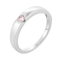 Anello in argento con Morganite del Madagascar