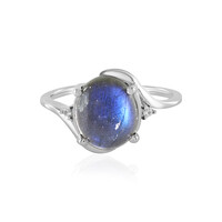 Anello in argento con Labradorite