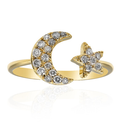Anello in oro con Diamante I1 (H) (CIRARI)