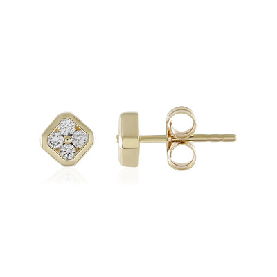 Orecchini in oro con Diamante I2 (I)