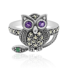 Anello in argento con Ametista