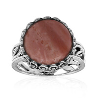 Anello in argento con Opale Rosa Australiano (Art of Nature)