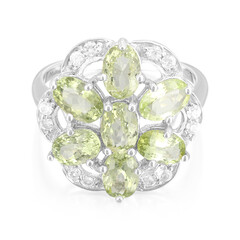 Anello in argento con Tormalina Paraíba
