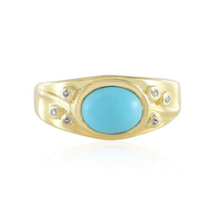 Anello in argento con Turchese Sleeping Beauty
