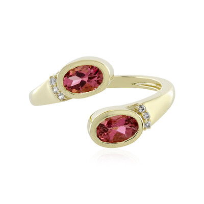 Anello in oro con Tormalina Rosa (KM by Juwelo)