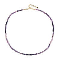 Collana in argento con Fluorite