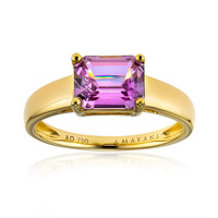 Anello in oro con Diasporo Rosa (AMAYANI)