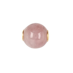 Ciondolo in argento con Quarzo Rosa