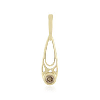 Ciondolo in oro con Diamante Champagne I2 (Ornaments by de Melo)