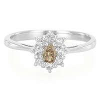 Anello in argento con Granato Cangiante Tanzania