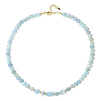Collana in argento con Acquamarina Brasiliana