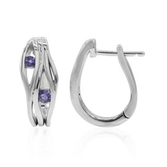 Orecchini in argento con Iolite (TPC)