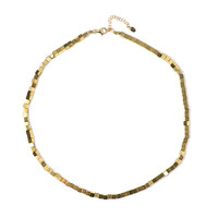 Collana in argento con Ematite Dorata