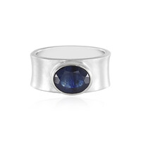 Anello in argento con Zaffiro Blu