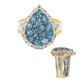 Anello in argento con Acquamarina (Gems en Vogue)