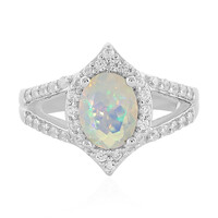 Anello in argento con Opale di Welo