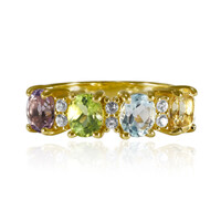 Anello in argento con Ametista