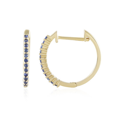 Orecchini in argento con Zaffiro Blu