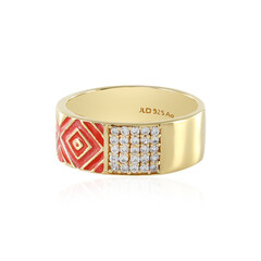 Anello in argento con Zircone
