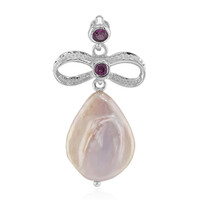 Ciondolo in argento con Perla di Acqua Dolce (TPC)