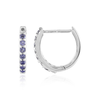 Orecchini in argento con Iolite