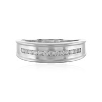Anello da uomo in argento con Zircone