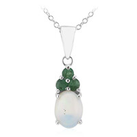 Collana in argento con Opale di Welo