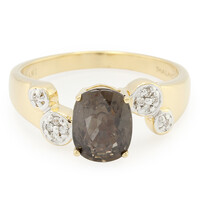 Anello in oro con Zaffiro (non riscaldato) (AMAYANI)