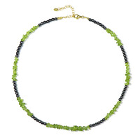Collana in argento con Ematite Nera