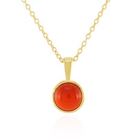 Collana in argento con Corniola