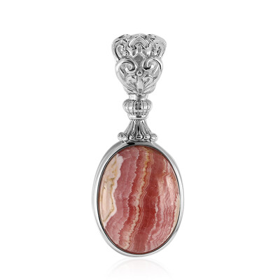 Ciondolo in argento con Rodocrosite (Art of Nature)