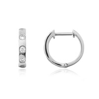 Orecchini in platino con Diamante Flawless (F) (LUCENT DIAMONDS)